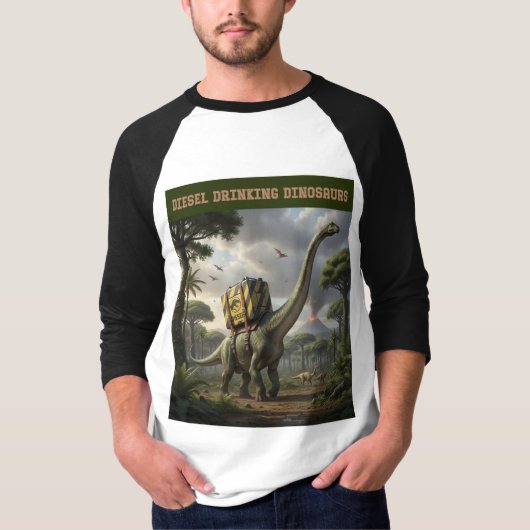 ディーゼルを汲みに Tシャツ (正面)