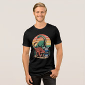 ディーゼルを飲む トライブレンドTシャツ (正面全面)