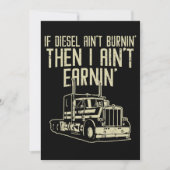 ディーゼルエイントバーニンアーニンセミトラックドライバー セーブザデート (正面)