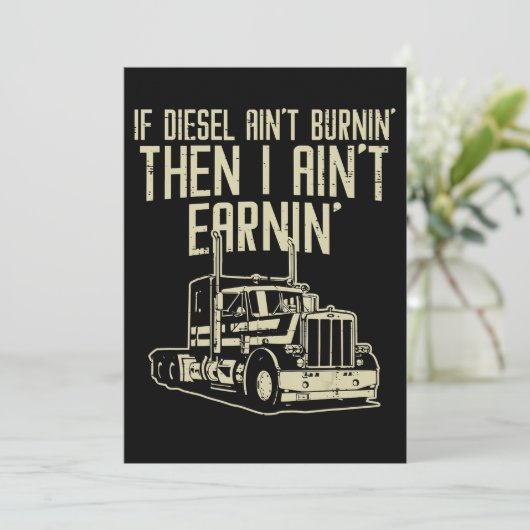 ディーゼルエイントバーニンアーニンセミトラックドライバー セーブザデート (スタンド正面)