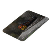 ディーゼルエンジン丸め曲げ土産冷蔵庫 マグネット (左側)