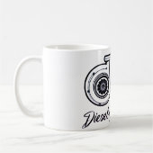 ディーゼルクイーンロゴマグ コーヒーマグカップ (左)