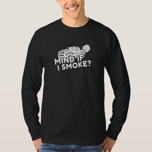 ディーゼルパワーメカニック4X4タバコOK? Tシャツ (正面)