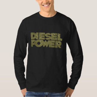 ディーゼルファン及び愛好家のためのディーゼル電力デザイン Tシャツ
