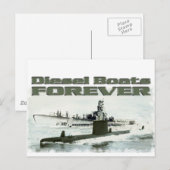 ディーゼルボート永遠 ポストカード (正面/裏面)