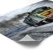 ディーゼルロシアのエンジンの編成 ポスター (角)