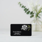 ディーゼル修理整備士料 名刺 (スタンド正面)