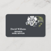 ディーゼル修理整備士 名刺 (正面)