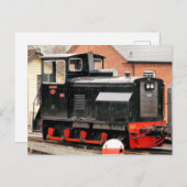 ディーゼル列車 ポストカード (正面/裏面)