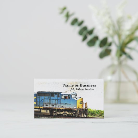 ディーゼル列車 名刺 (スタンド正面)