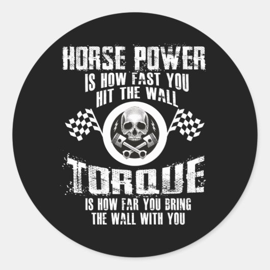 ディーゼル整備士どのくらい遠く壁をもたらすあなた ラウンドシール (正面)