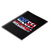 ディーゼル整備士アメリカンディーゼル整備士 ノートブック (左側)