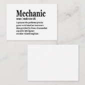 ディーゼル整備士定義おもしろいリペアマン父 ノートカード (正面/裏面)