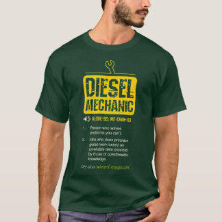 ディーゼル整備士意味I整備士 Tシャツ