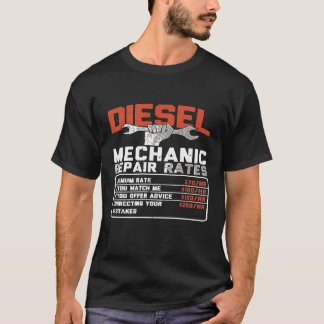 ディーゼル整備士自動車整備士ディーゼル車 Tシャツ