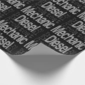 ディーゼル整備士 ラッピングペーパー (角)