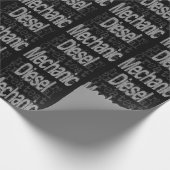 ディーゼル整備士 ラッピングペーパー (角)