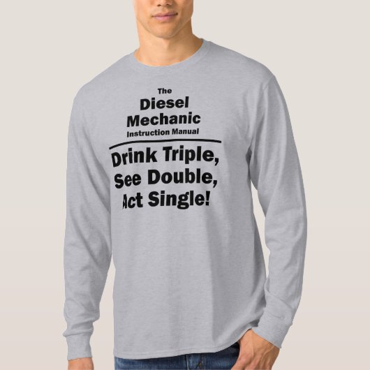 ディーゼル整備士 Tシャツ (正面)