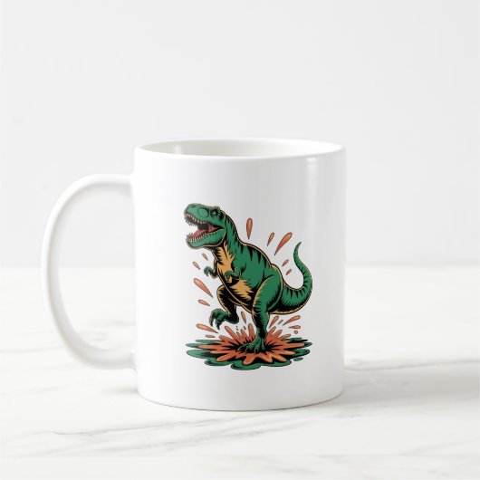 ディーゼル来の コーヒーマグカップ (左)