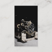 ディーゼル機関の名刺(ギアと) 名刺 (正面)