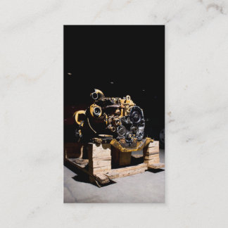 ディーゼル機関の整備士の名刺 名刺