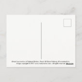 ディーゼル機関車はがき ポストカード (裏面)