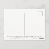 ディーゼル機関車はがき ポストカード (裏面)