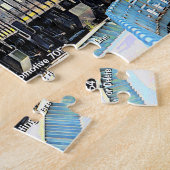 ディーゼル機関車7054 – 名前の追加 ジグソーパズル (側面)