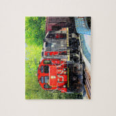 ディーゼル機関車7054 – 名前の追加 ジグソーパズル (縦)