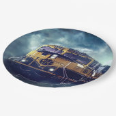 ディーゼル機関車 ペーパープレート (アングル)