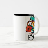 ディーゼル燃料 ツートーンマグカップ (正面右)