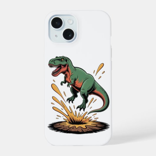 ディーゼル発見 iPhone 15ケース (裏面)