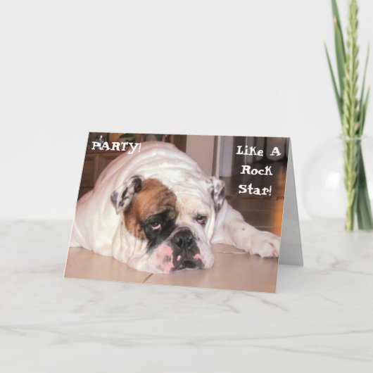 ディーゼル誕生日カード カード (正面)