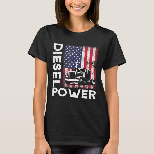 ディーゼル電力 Tシャツ (正面)