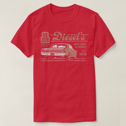 ディーゼル Tシャツ (デザイン正面)