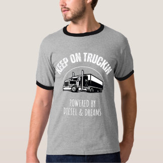 ディーゼ保ルとドリームズを搭載したトラックキン Tシャツ