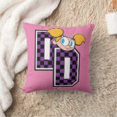 ディーディーアスレティックレターグラフィック クッション (ブランケット)