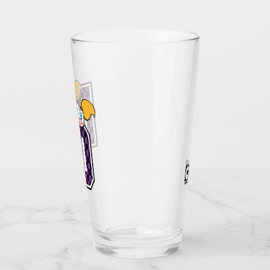 ディーディーアスレティックレターグラフィック タンブラーグラス (左)