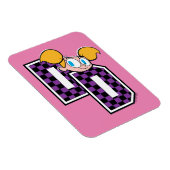 ディーディーアスレティックレターグラフィック マグネット (右側)