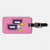 ディーディーアスレティックレターグラフィック ラゲッジタグ (正面横)