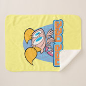 ディーディーキャラクター名グラフィック シェルパブランケット (正面(横))