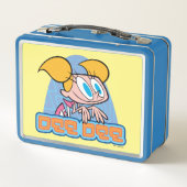 ディーディーキャラクター名グラフィック メタルランチボックス (裏面)