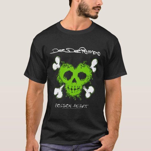 ディーディーラモネポイズンハート Tシャツ (正面)