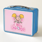 ディーディー – ユニコーン大好き メタルランチボックス (裏面)