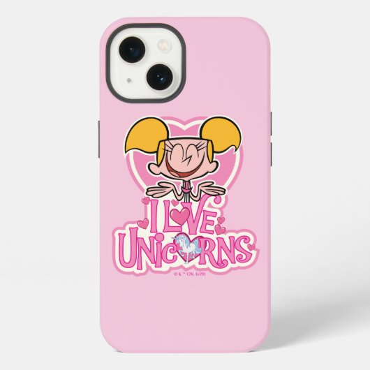 ディーディー - ユニコーン大好き iPhoneケース (裏面)