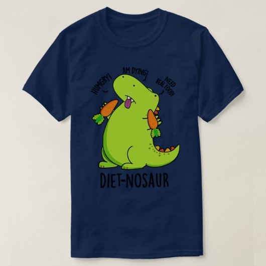 ディートノサウおもしろいル恐竜のフン Tシャツ (デザイン正面)