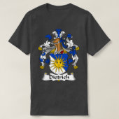 ディートリッヒコートオブアームズ家紋 Tシャツ (デザイン正面)