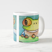 ディーナズツリーカエル(ダブルイメージ)ジャンボマグ ジャンボコーヒーマグカップ (正面右)