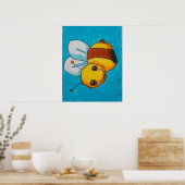 ディーナ(昆虫)マルハナバチポスター ポスター (キッチン)