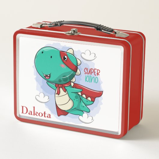 ディーノすごい メタルランチボックス (正面)